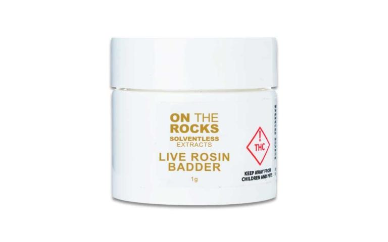 On The Rocks Live Rosin Badder